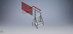 Basketball Ring Frame