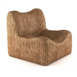Bazar Bizar WATERHYACINTH  Armchair Natural fibre armchair 3D model