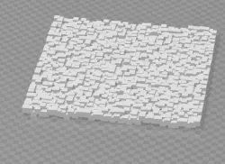 block surface  3D model