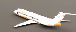BOEING 717-200 ON SOLIDWORKS