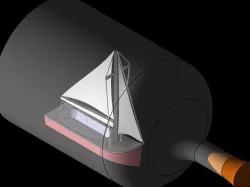 Bottle Sailed Boat