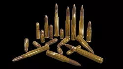 Bullets  Low-poly 3D model