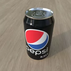 can of pepsi 3D model