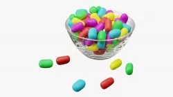 Candies snack 3D model