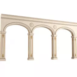 Classic arched opening 3D model