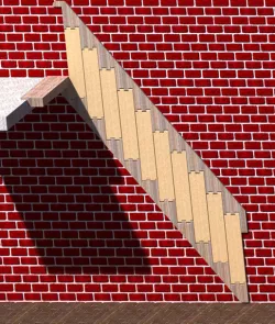 Compact Folding Stairs