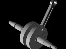 Crankshaft Puch Maxi E50