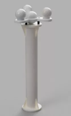 D-GPS Compas Antenna Incl Stand