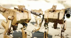 D Walker Robot 3D model