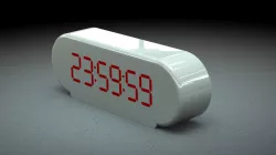 Decorative digital clock