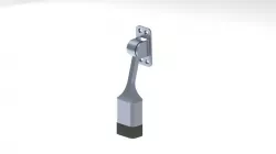 Door floor lock