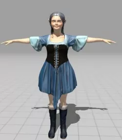 Elf 3D model 3D model