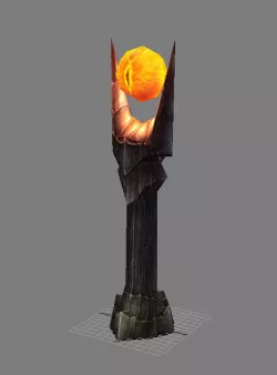 ena game model test scenarios - post - Lookout 01 3D model