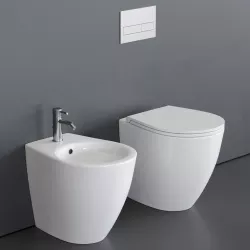 Esedra by SDR Ceramiche Bull 500 WC Low-poly 3D model