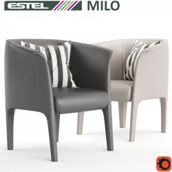ESTEL GROUP MILO Chair 3D model