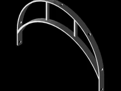 Face mask frame