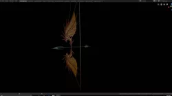 fantasy dark bow 3D model