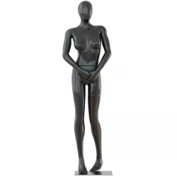 Female Black Mannequin 46 3D model