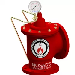Fire fighting relief valve