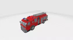 Fire Truck 3D model