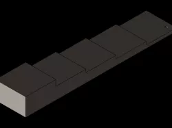 Five-Step Thickness Reference Blocks 5B