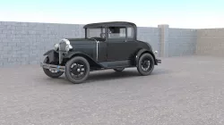 Ford A Coupe 3D model