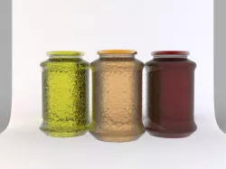Fruit Jam Bottle Packaging