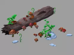 Fungi - Weed 69 3D model