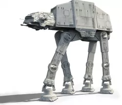 Game Ready Star Wars AT-AT Imperial Walker Low-poly 3D model