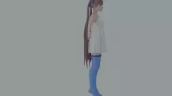 Girl anime 3D 3D model