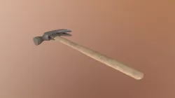 Hammer Low-poly 3D model