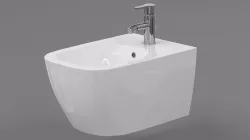 Hanging Bidet 3D model