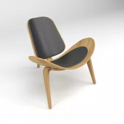  Hans Wegner chair 3D model