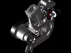 Harley Davidson Evo Engine