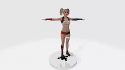Harley Quinn 3D model