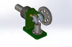 Horizontal Striling Engine