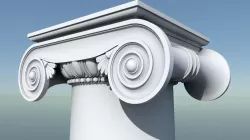 IONIC COLUMN 3D model