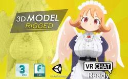 Ishuzoku Reviewers Maid 3D model