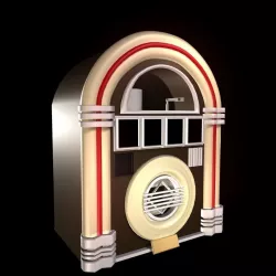 Jukebox  3D model