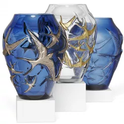 Lalique Vase hirondelles 3D model