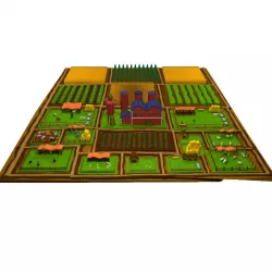 Low Poly Animal Farm  3D model