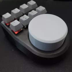 Macro Knob and Keyboard