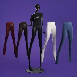 Mannequin 6014 coll 60 leggings 01 3D model
