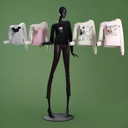 Mannequin 6014 coll 60 sweatshirt 01 3D model