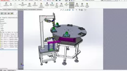 Mechanical Toggle Press with Support
