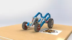 Modelling 3D brick lego car