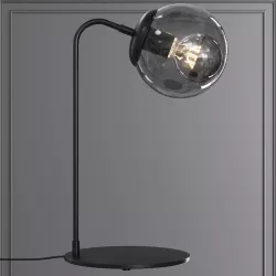 Modo Desk Lamp Black and Gray Glass 3D model