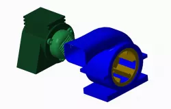Motor And Blower Assembly basic