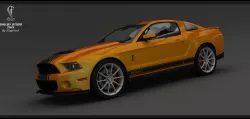 Mustang Shelby GT500 2013 3D model