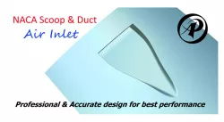 NACA Scoop & Duct Air Inlet